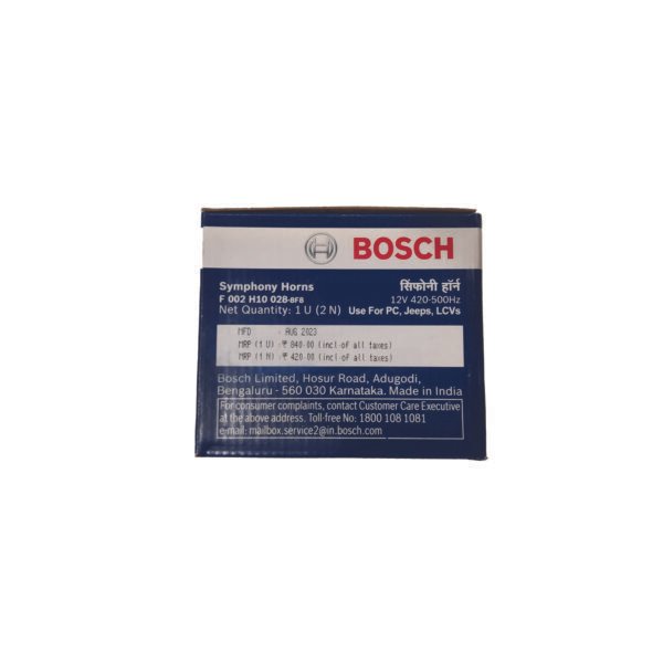 Bosch Symphony Horn For Car and Bike