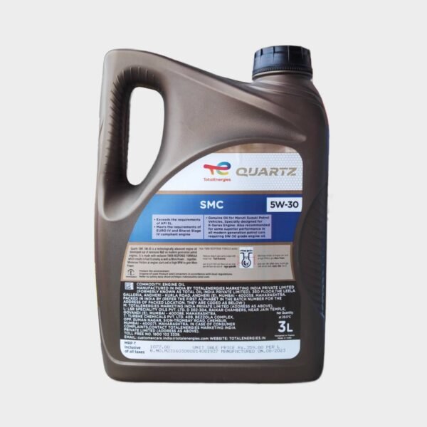 Total 5W-30 Engine Oil 3Ltr | Total Energies QUARTZ SMC Semi Synthetic 