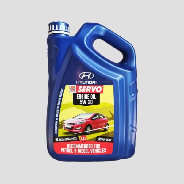 Servo Engine Oil 5W30 Premium | 3.5ltr All Hyundai Vehicles