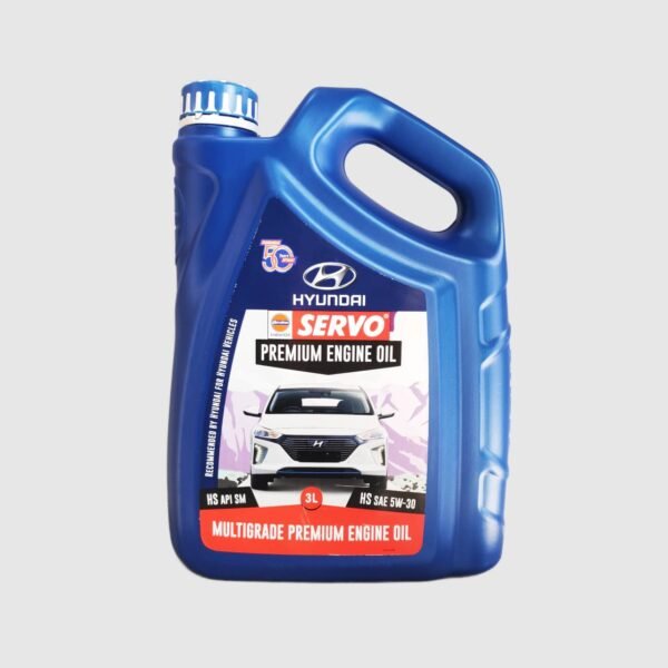 Servo Engine Oil 5W30 Premium | 3ltr All Hyundai Vehicles