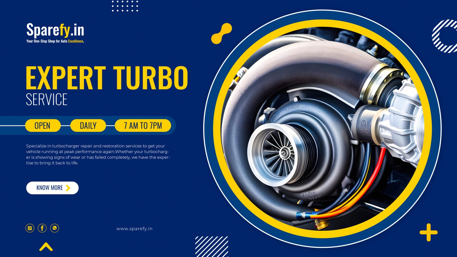 turbocharger repair and restoration services